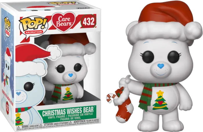 Care Bears Funko Christmas Wishes Funko Pop Care Bears Christmas Png Care Bear Png