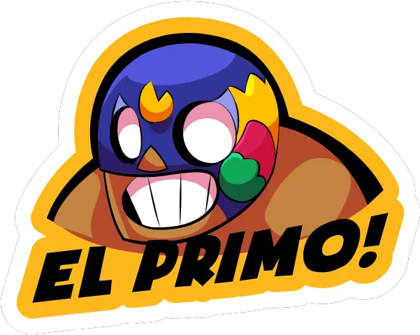 Brawl Stars El Primo Sticker Sticker Mania El Primo Brawl Stars Sticker Png Brawl Stars Logo Png