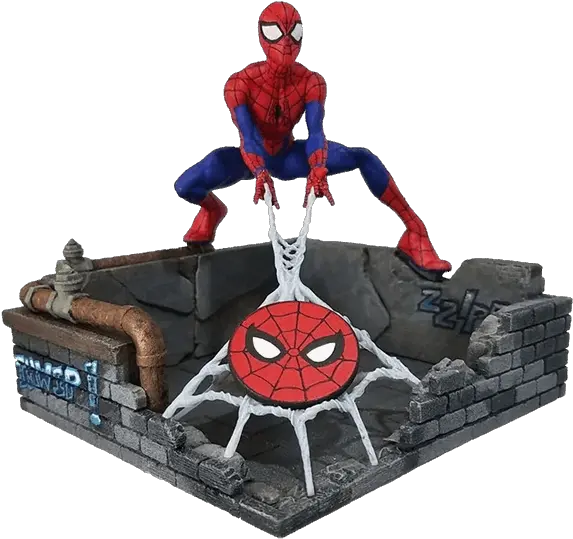 Marvel Spiderman Finders Keypers 6 Statue Spiderman Finders Keypers Png Spiderman Ps4 Png