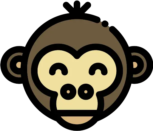 Monkey20nut Svg Vectors And Icons Png Repo Free Png Icons Happy Monkey Icon Png