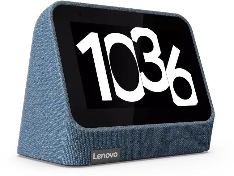 Smart Clock 2 4 Inch Smart Clock Lenovo Us Language Png Ios 6 Clock Icon