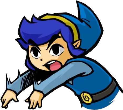 Zelda Triforce Heroes Blue Png Image Triforce Heroes Emotes Png Triforce Png