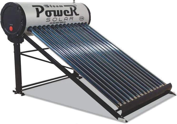 Solar Water Heater U2013 Icon Steam Power Enertech Solar Water Heating Png Heater Icon