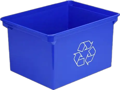 Blue Recycle Bin Transparent Png Play Recycle Bin Recycle Transparent