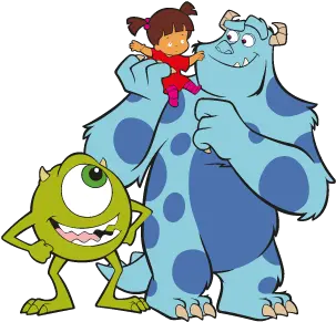 Monsters Inc Sully And Mike Drawing Png Monster Inc Png