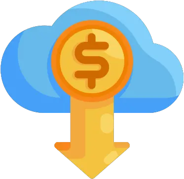 Cloud Business Download Money Currency Coin Dollar Language Png Dollar Icon Transparent Background