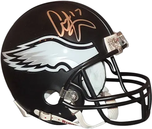 Alshon Jeffery Autographed Philadelphia Eagles Football Helmet Png Eagles Helmet Png