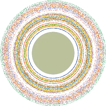 A Nonlinear Model For The Rings Of Saturn Wolfram Vertical Png Saturn Rings Png