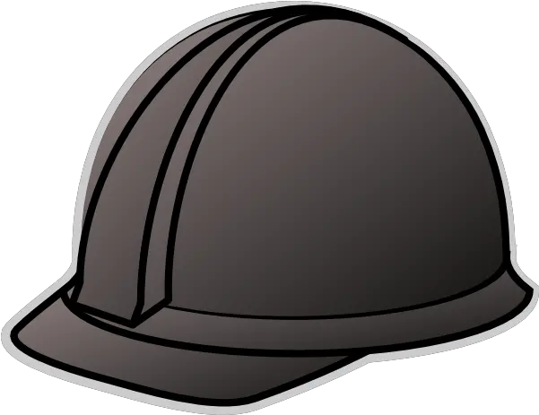 Hard Hat Coloring Page Png Image Capacete Preto Construção Png Hard Hat Png