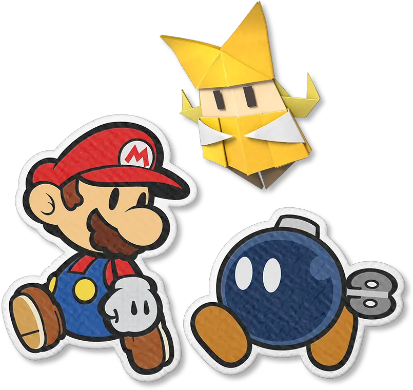 The Origami King Paper Mario Origami King Phone Png Paper Mario Transparent