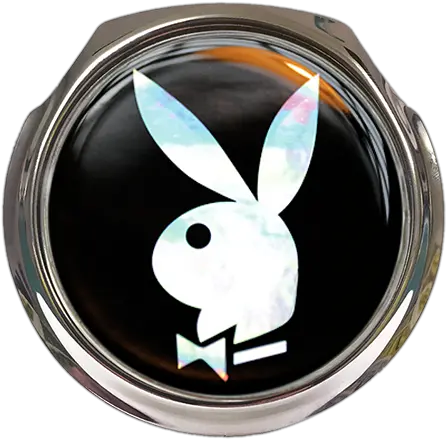 Download Playboy Car Grille Badge With Playboy Shirt Collared Png Playboy Logo Png