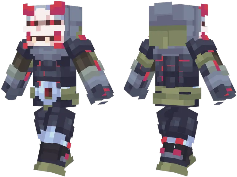 Genji Oni Minecraft Skins Oni Genji Minecraft Skin Png Genji Png