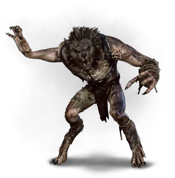 Lupo Mannaro The Witcher 3 Transparent Werewolf The Witcher 3 Png Witcher 3 Png