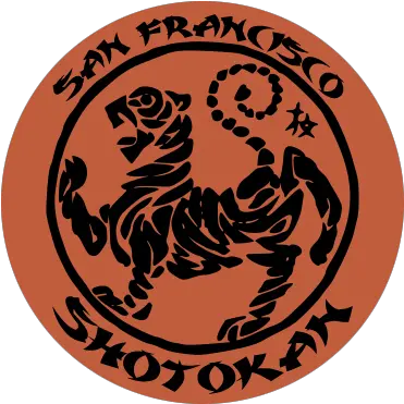 San Francisco Shotokan Karate Shotokan Tiger Svg Png Karate Logo