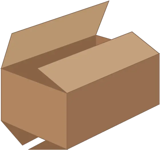 Box Regular Slotted Containers Png Cardboard Box Png