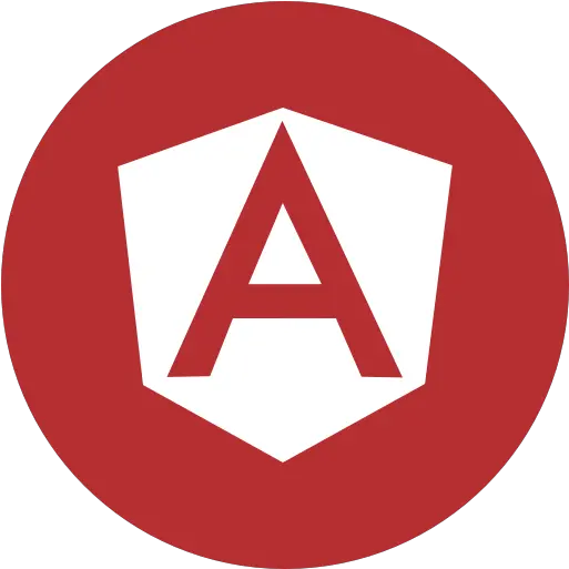 Angular Development Round Logo Gmail Png Angular Logo