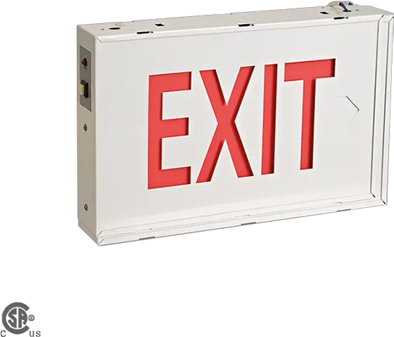 Rx36 Emergency Exit Sign Orbitek Fps Inc Csa Group Png Exit Sign Png