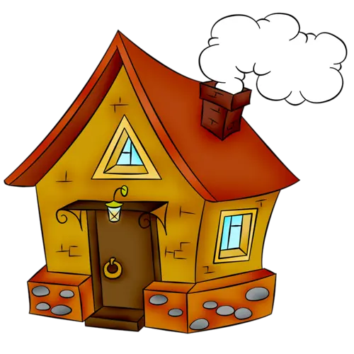 Cartoon House Transparent Png Cartoon House With Transparent Background House Cartoon Png