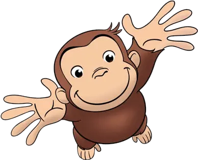 Curious George Looking Up Transparent Transparent Curious George Png Curious George Png