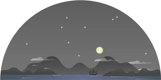 500 Free Mountains U0026 Landscape Vectors Pixabay Moon Night Graphic Design Png Mountain Silhouette Png