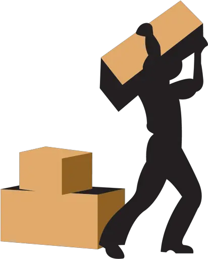 Worker Brown Icon Packers And Movers Vector Png Worker Png