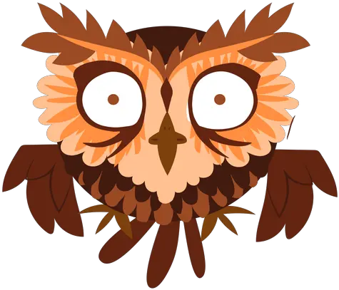 Scared Owl Illustration Transparent Png U0026 Svg Vector File Soft Scared Face Transparent