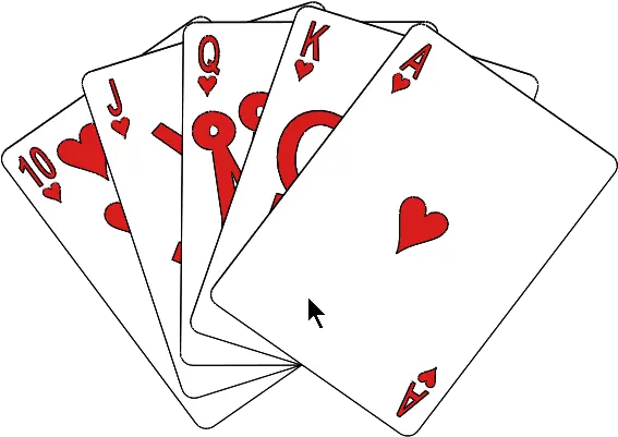 Playing Card 3d Cad Model Library Grabcad Line Art Png Playing Card Png