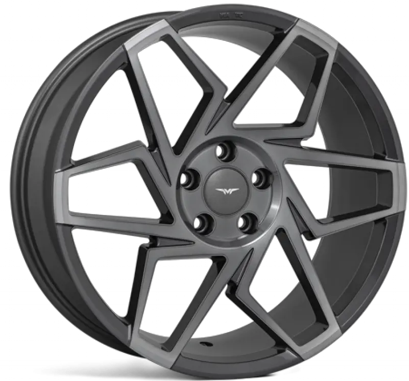 19 Veemann V Fs27r Graphite Smoke Machined Speedline 15 Inch Wheels Png Tire Smoke Png