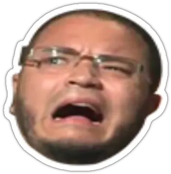 Clipart Transparent Dansgame Greekgodx Wutface Twitch Emote Png Wutface Png