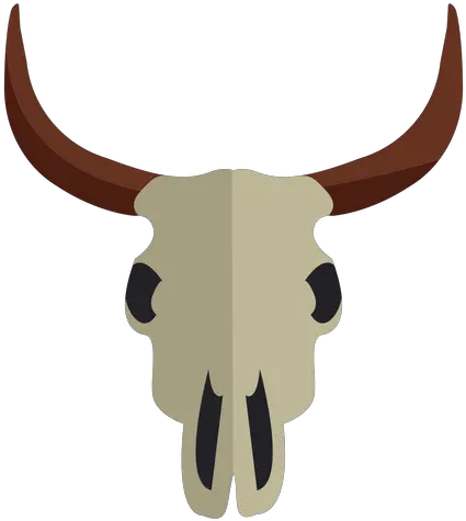 Cow Bull Skull Icon Craneo De Toro Png Bull Transparent