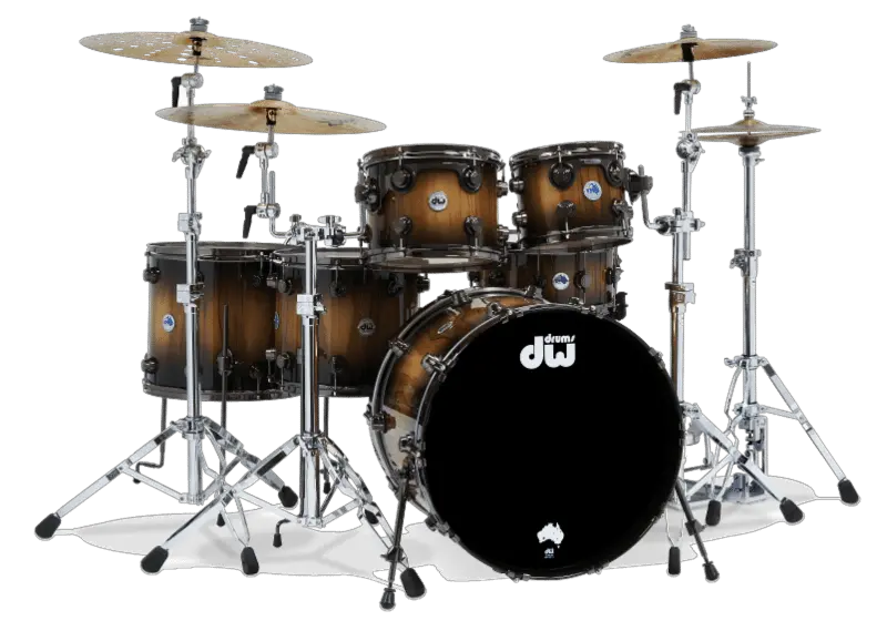 2018 Pure Tasmanian Limited Kit Now Instock Dw Collectors Series 7 Piece Png Drums Png