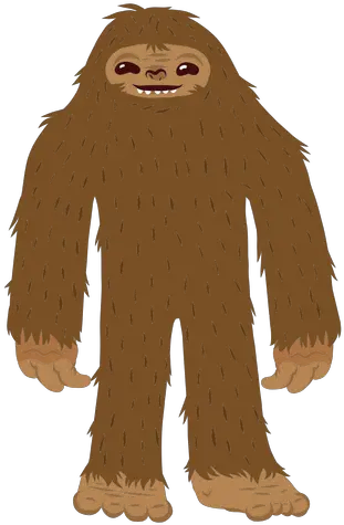 Transparent Png Svg Vector File Pie Grande Dibujos Animados Gorilla Cartoon Png