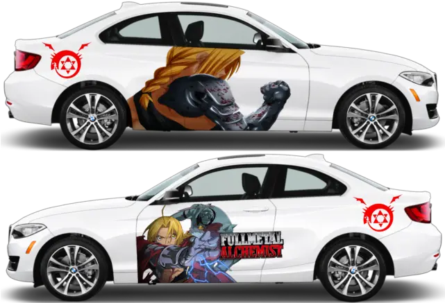 Fullmetal Alchemist Anime Car Door Graphics Vinyl Decal Date A Live Car Png Fullmetal Alchemist Transparent