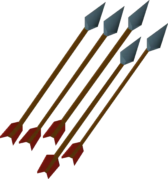 Steel Arrow Osrs Wiki Steel Arrows Png Arrows Images Png