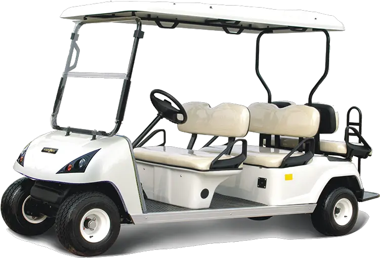 Marshell Electric Golf Car Dg C42 With 6 Seater Marshell Dg C4 Png Golf Cart Png