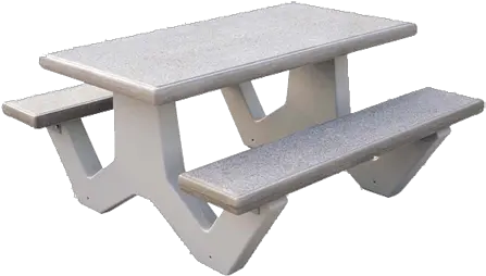 5 Concrete Rectangle Table Picnic Table Concrete Png Picnic Table Png