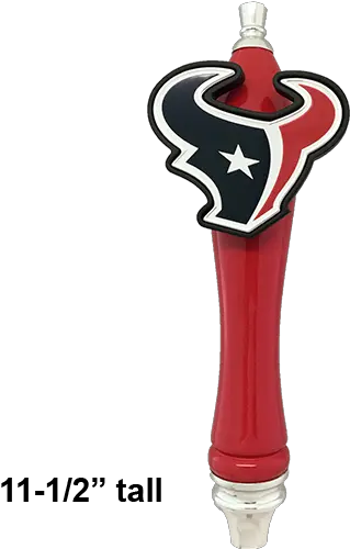 Houston Texans Beer Tap Handle Red Pendant Png Houston Texans Logo Images