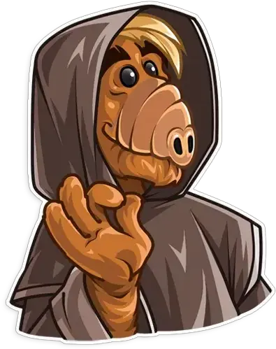 Alf Whatsapp Stickers Stickers Cloud Alf Stickers Png Logo Wasap