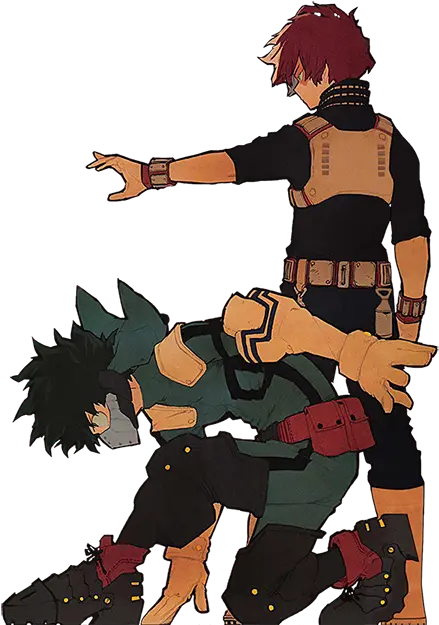 Deku Todoroki Deku Iron Soles Png Todoroki Png