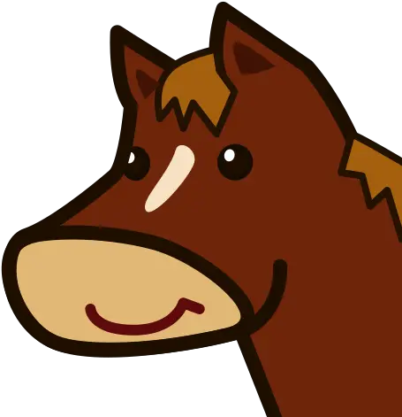 Horse Face Emoji For Facebook Email Animated Horse Face Png Horse Emoji Png