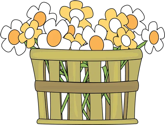 Flower Clip Art Clip Art Flower Basket Png Flowers Clip Art Png