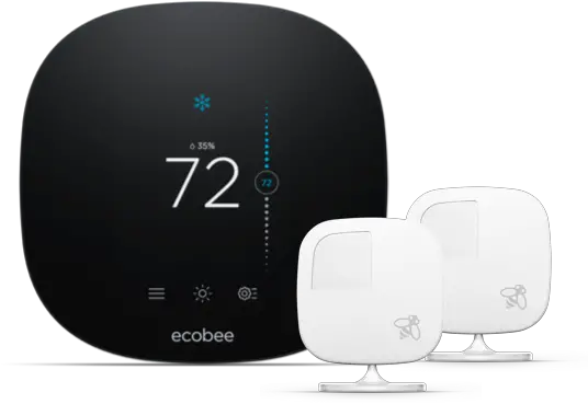 Ecobee Eb State3l01 Wifi Smart Thermostat For Sale Online Home Automation Png Nest Thermostat House Icon