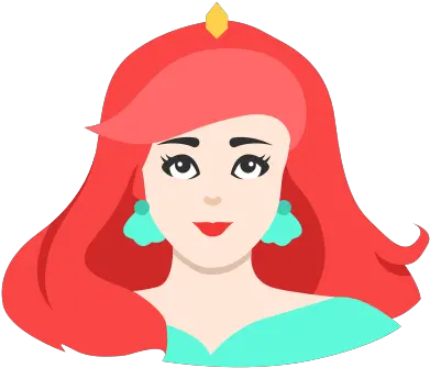 Ariel Disney Princess Lady Icon Png Disney Princesses Icon Disney Character Png