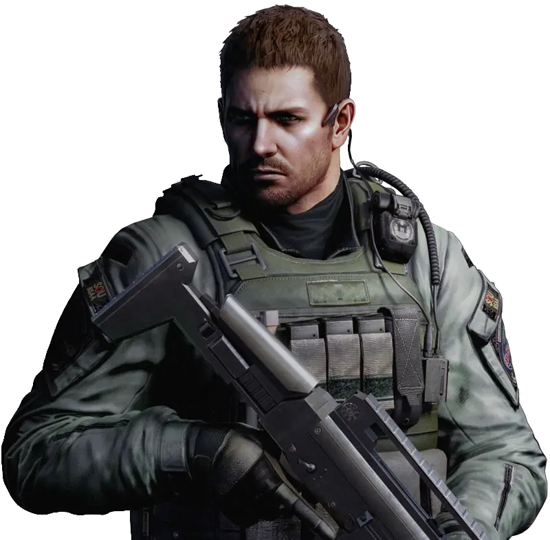 Character Spotlight Chris Redfield Resident Evil 6 Png Chris Redfield Png