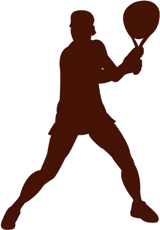 Transparent Png Svg Vector File Transparent Tennis Player Silhouette Playing Png