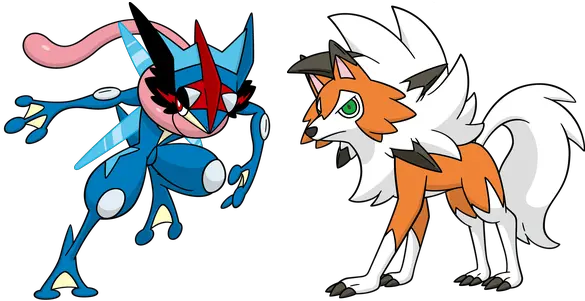 131kib 600x300 Snowflake Forms Froakie Frogadier And Greninja Png Ash Greninja Png