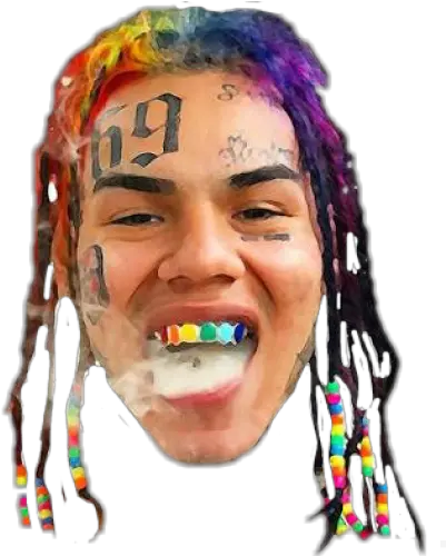 Tekashi Png And Vectors For Free Tekashi 69 Face Transparent 6ix9ine Png