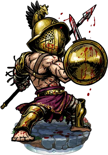 Download Gladiator Hoplomachus Ii Figure Hoplomachus Illustration Png Gladiator Png