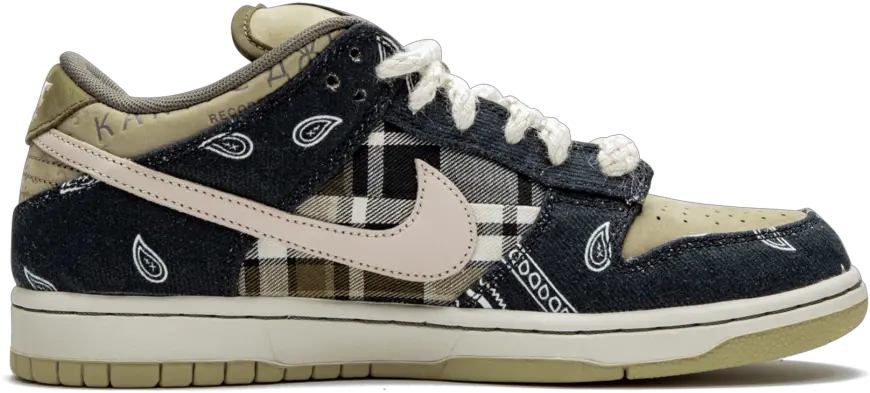 Cowtown Sb Dunk Low Travis Scott Png Travis Scott Png