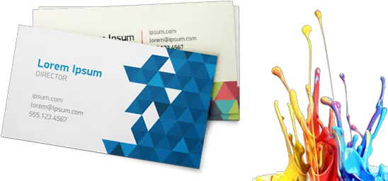 Business Cards Design In Mumbai Spray Paint Design Png Business Cards Png